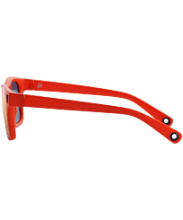 Kids Floaty Sunglasses Solid Neon orange front view