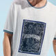 Poulpes Bicolores T-Shirt aus Leinen für Herren Off white Details Ansicht 1
