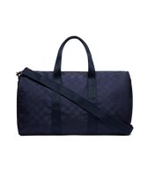 中性 VBQ Monogram 72 小时旅行包 Navy 正面图