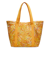 中性 Palm Leaves 氯丁橡胶大号沙滩包 Mango 正面图