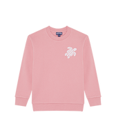 Sweatshirt mit Rundhalsausschnitt und aufgestickter Schildkröte für Kinder Boudoir Vorderansicht