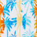 Palms & Stripes Badeanzug für Mädchen – Vilebrequin x The Beach Boys Weiss 