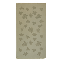 Toalla de playa con tinte natural Scrub vista frontal