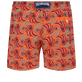 Men Swim Shorts Embroidered 2007 Snails - Limited Edition Guava back view