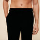 Solid Unisex Hose aus Frottee Schwarz Details Ansicht 6