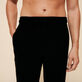 Men Others Solid - Unisex Terry Pants Solid, Black details view 6