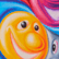 Bañador con estampado Faces In Places para niño - Vilebrequin x Kenny Scharf Multicolores 