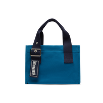 Mini Beach Bag Peacock front view