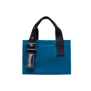 Mini Beach Bag Peacock front view