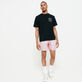 T-Shirt homme Logo imprimé - Vilebrequin x BAPE® BLACK Noir vue de détail 3