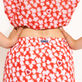 Attrape Coeur Badeshorts für Damen Mohnrot Details Ansicht 2