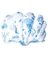 Cushion Medusa and Shells  - VBQ x MX Home White front view