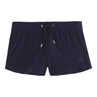 Pantalones cortos felpa mujer online