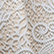 Muschelkissen – „Lace Effect“-Muster Weiss 