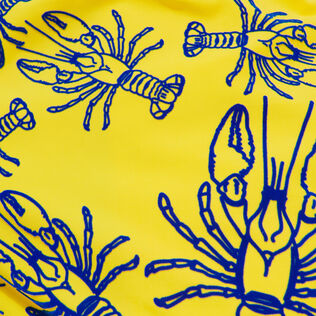 Bañador de tacto aterciopelado con estampado Lobster para hombre Mimosa detalles vista 4