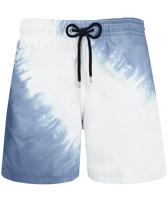 Men Swim Trunks Tie-Dye in Faience Earthenware front view