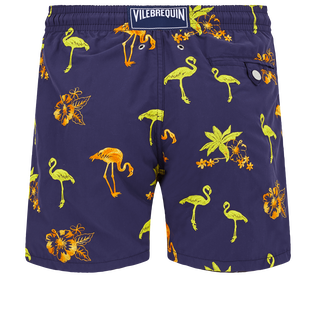 2012 Flamants Rose Bademode mit Stickerei für Herren – Limited Edition Saphir Rückansicht