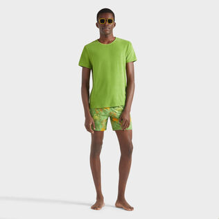 Men Swim Shorts Embroidered Crab Balloons - Limited Edition Camouplage details view 3