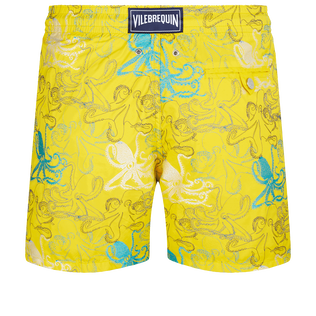 Men Embroidered Swim Shorts Octopussy - Limited Edition Mimosa back view
