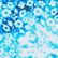 Flowers Tie & Dye Badeshorts für Mädchen Marineblau 