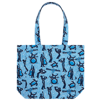 Linen Tote Bag - Vilebrequin x Blue Note Earthenware 正面图