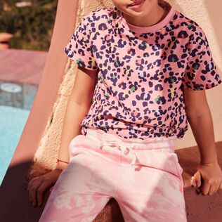 Pantalones de chándal con estampado Tie & Dye para niña Carambola detalles vista 2