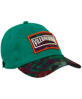 Gorra con estampado Marché Provencal para hombre Emerald vista frontal