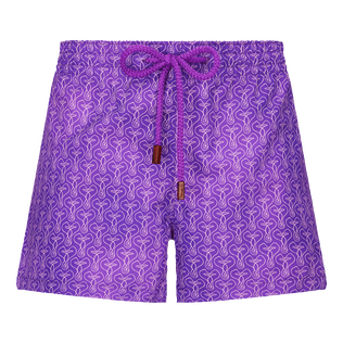 Pantalón corto de baño con estampado Valentine's Day para mujer Orquidea vista frontal