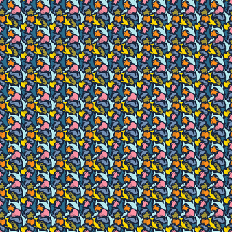 男士 Mini Focus Multicolor 游泳短裤 Navy 打印