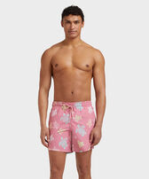 Tortues Multicolores Badeshorts für Herren Boudoir Vorderseite getragene Ansicht