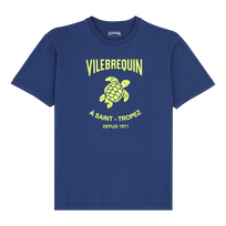 T-shirt uomo in cotone Gomy Placed Logo Ink vista frontale