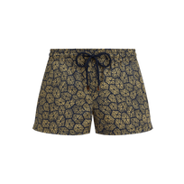 Women Swim Shorts Carapaces Navy front view
