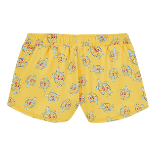 Vendôme Turtles Shorts für Kinder mit UV-Schutz Mais Rückansicht