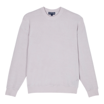 Unisex Terry Crewneck Sweatshirt Solid Hydrangea front view