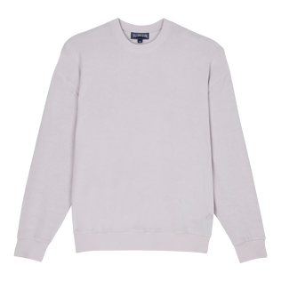 Solid Unisex-Sweatshirt aus Frottee Hydrangea Vorderansicht