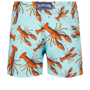 男士 Lobster 弹力游泳短裤 Lagoon 后视图