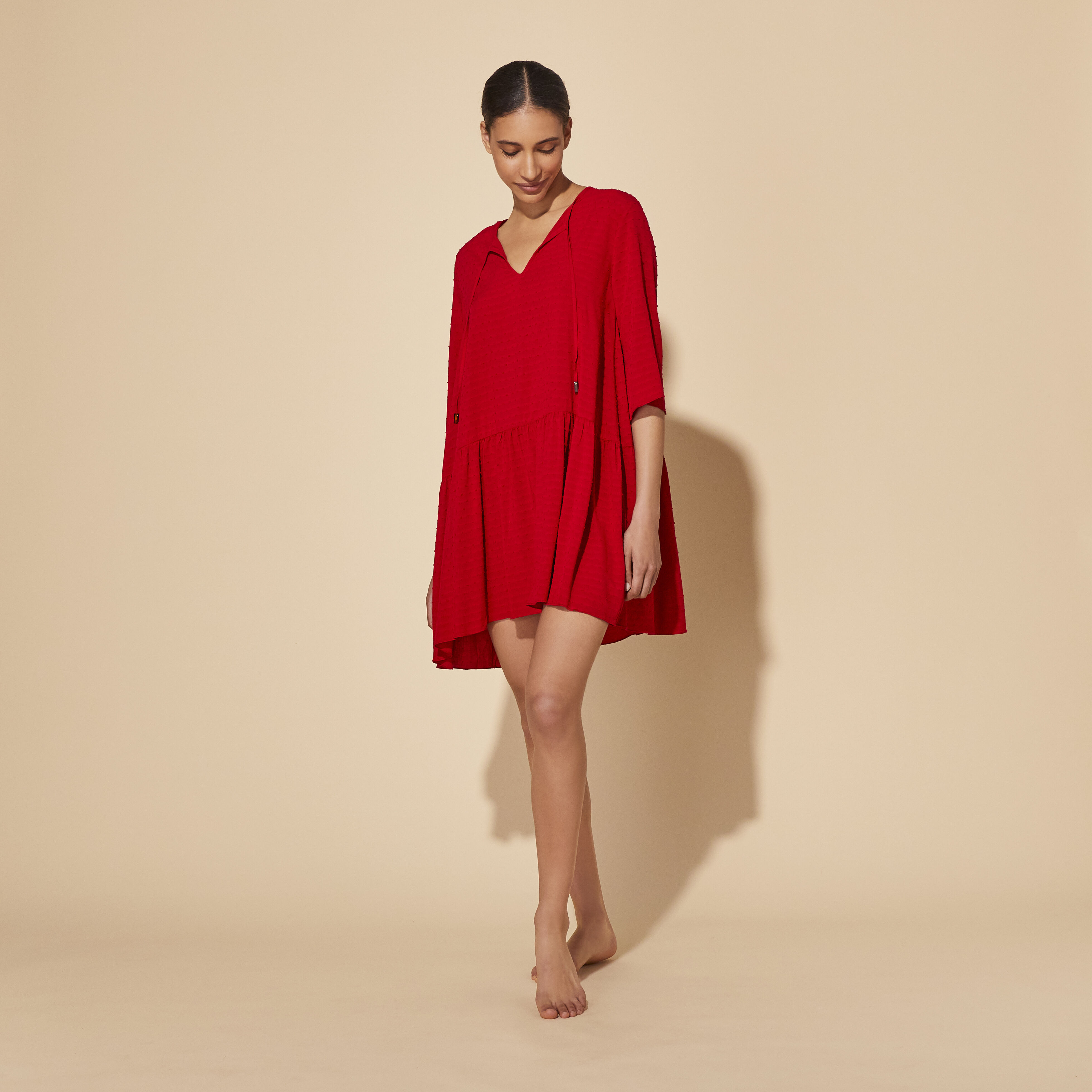 Zara on sale robe plumetis