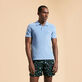 Solid Polohemd aus Jacquard für Herren Divine Vorderseite getragene Ansicht
