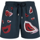 Pantaloncini mare uomo elasticizzati Passion - Vilebrequin x Deux Femmes Noires Goa vista frontale