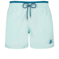 男士 Bicolore 双色纯色游泳短裤 Thalassa 正面图