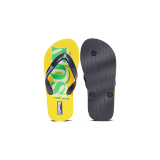 Kids Flip Flops Dad and Son Sun front view