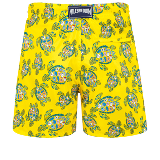 Bañador ultraligero y plegable con estampado Provencal Turtles para hombre Sol vista trasera