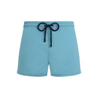 Men Swim Trunks Solid Pondichery front view