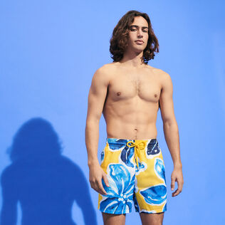 Men Swim Trunks Ultra-light and Packable Raiatea Sun front worn view