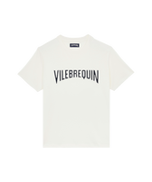 T-shirt en coton homme VBQ logo patch Off-white vue de face