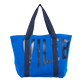 AUTRES Imprimé - Grand Sac de plage Vilebrequin Neoprene, Bleu de mer vue de face