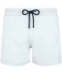 Men Swimwear Short and Fitted Stretch Solid Glacier front view