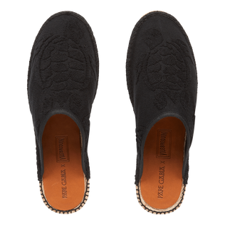 Men Terry Espadrille - VBQ x Pare Gabia Black front view