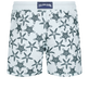 Men Swim Shorts Starfish Dance Flocked Glacier back view
