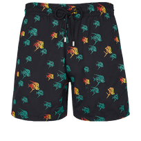 Bañador con bordado Piranhas para hombre - Edición limitada Negro vista frontal